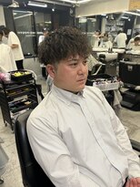 ダムディートウキョウヘアーラウンジ 上野店(DAMDEE TOKYO hair lounge) ツイスパ × ツーブロ