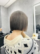 シーエスメイドバイシャチュー 姫路店(CS made by SHACHU)&nbsp;グレージュ×ボブ