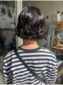 ミニボブ ボブパーマ 大人ヘア  大人パーマ
