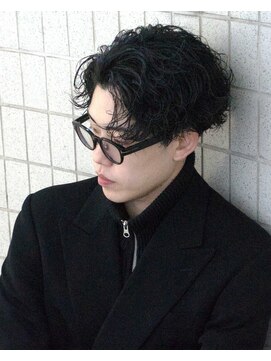 メンズサロン ゴールド 名古屋(GOALD) 波巻きパーマ　波巻きスパイラル　メンズパーマ　ツーブロ