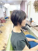 Helloシキダのニュアンスショート