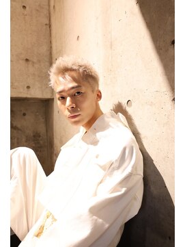 リアイス(Re:ICE) ミルクティーベージュ/ツーブロック/スパイキーショート