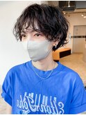 黒髪小顔透明感カラーネビージュ_ba480301