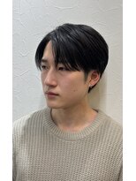 ブロウ(BLOW) センターパートマッシュ