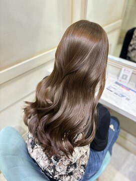 アソビ 表参道(ASOBI) ラベンダーピンク/小顔/ワンレン/髪質改善/前髪