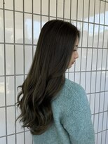 アチェロプラス 幸手店(acero+) ブリーチなしオリーブカラー