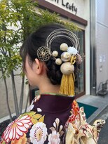 ヘアーリーフ(Hair Leafy)&nbsp;ヘアセット/ヘアアレンジ/成人式/和装/結婚式/2次会/浴衣