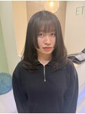 レイヤーカット/姫カット