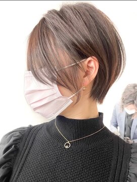アンダーバーホワイト モデ 富田林店(_WHITE mode) 髪質改善ショートボブレイヤーカット