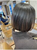 首にフィットするボブデザイン!