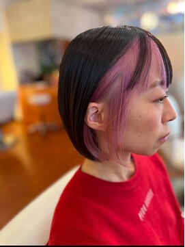 フィールカブ 仙川(feel kab) インナーカラーボブ