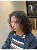 【外国人風パーマ】