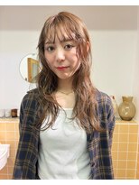 ネルケ 立川(nelke)&nbsp;マロンベージュ/レイヤースタイル/curlヘア