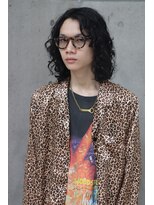 ブークル(boucle)&nbsp;メンズロングパーマ　ロングヘア