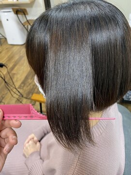 テーラヘアー 妙典店(TELAHAIR) 髪質改善矯正×ショートボブ【TELA HAIR妙典】