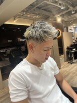 ルースト 渋谷店(ROOST)&nbsp;[バチイケスタイル]ジェットモヒカン×金メッシュ