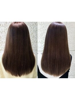 髪質に合わせたトリートメントで艶感のある美髮へと導きます◎マンツーマン施術でお悩みも相談しやすい♪