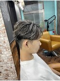 フェザーショートホワイトメッシュ