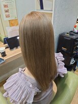 ブロッサム 東中野店&nbsp;ブリーチカラー夏カラー透明感アッシュベージュレイヤーカット