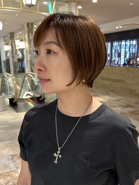 ピークアブー アヴェダ アトレ恵比寿(PEEK-A-BOO AVEDA) 大人ショートボブ/20代30代40代/岡野亘希