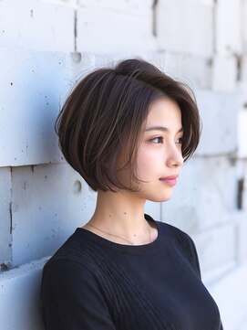 アノン(a'none) ボブ/前下がり/ショート/ハイライト