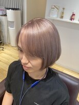 アルス ウィズ アクロス オモテサンドウ(aluss with AKROS omotesando)&nbsp;ピンクベージュボブ