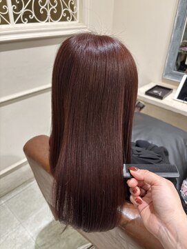 フレーム へアアンドトリートメント 天王寺北口店(FRAME) ピンクブラウン