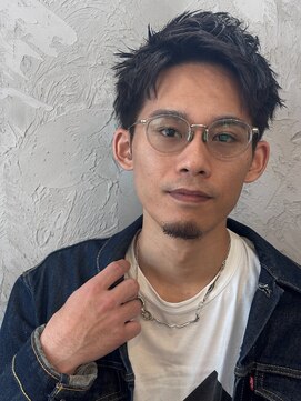 ルーメン 各務原(ROOO MEN) メンズスパイキーショートカットツイストスパイラルパーマ