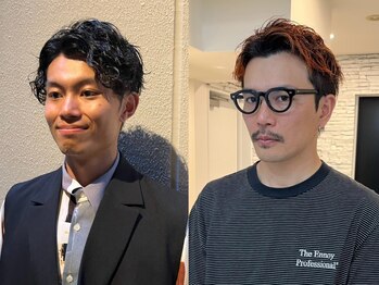 メモリーズ 水天宮前店(Memories)の写真/【水天宮前駅1分】高いカット技術は男性からの支持も◎計算されたデザインでシンプルなのにキマる！