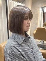 ロンド ルージュ 銀座店(Lond rouge) 自然に内側にまとまるボブ