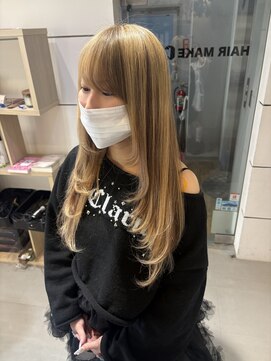 ヘアーメイクチック(HAIR MAKE CHiC) エクステレイヤー 顔周りレイヤー
