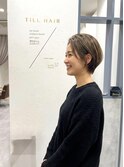 耳周りの柔らかさ　ショート　耳掛け
