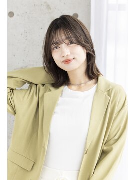 Totia 西宮北口【トティア ニシノミヤキタグチ】【5月1日NEW OPEN(予定)】 【Totia西宮北口】ミディアムボブ/アッシュブラウン