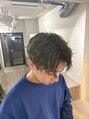 ロエム(Loem)&nbsp;men's cutスパイラルパーマ×ハイライト