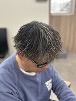 スウェル 稲毛店(Swell)&nbsp;MEN’S HAIR/サーフカール/刈り上げセンターパート/稲毛