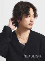 アーサス ヘアー デザイン 那覇おもろまち店(Ursus hair Design by HEADLIGHT)&nbsp;#メンズ#ニュアンスパーマ刈り上げショートアップバング似合わせ