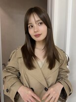 ノイ 銀座(noi)&nbsp;顔周りレイヤーカットべージュカラーくびれレイヤーカット