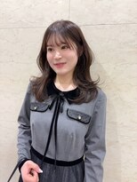 アクシス 栄ガスビル店(`AXIS) ワンホンレイヤー/ミルクティーブロンド/ダークブルー/名古屋栄
