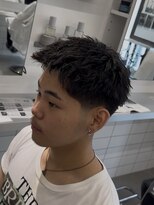 グルーマーズクレッジ 渋谷店(GROOMER/S CREDGE) テーパーウォーリアカット スパイキーショート メンズショート