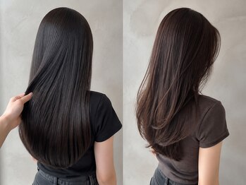 ウジュ(Uju)の写真/カウンセリング～仕上げまで一人のスタイリストが丁寧に担当＊完全マンツーマンで落ち着く貸切空間