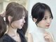 リアン 本厚木(LIAN)の写真/各賞受賞◇表参道の韓国顔周りカットを本厚木で！顔型カバーで悩み解消♪結んでも小顔見せ叶う可愛い前髪に