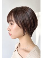 ジェムヘアスタジオ 湘南平塚南口店(Gem Hair Studio)&nbsp;コンパクトにまとまる大人っぽショート【Gem 神原】