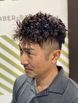 バーバーバー 都賀(BARBER-BAR)&nbsp;パーマ＋ツーブロック BARBER-BAR都賀