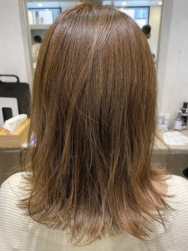 エイト 上野店(EIGHT ueno) EIGHT ueno【工藤】外ハネ/オレンジベージュ