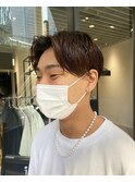 毛先動くショートパーマ