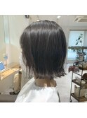 外ハネ×アッシュ