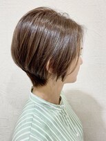 ジェービーヘア 稲毛(jb hair) 大人かわいい丸みボブペールベージュ【稲毛】