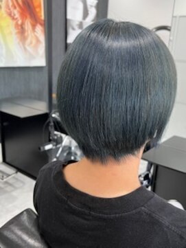 ディティール(Detail) ダブルカラーで好きな色味を楽しむ×ブルーアッシュ