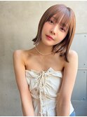 【ROJITHA表参道原宿】ぷつっとボブ×エモージュ