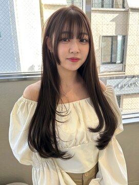 リリー(Lilley) 天神髪質改善/韓国/韓国風/天神韓国ヘア/顔まわり/前髪カット